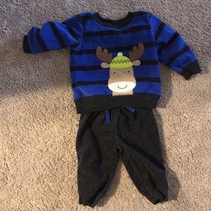 Infant fleece set
